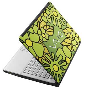 One of a few custom limited designs offered as part of the VAIO 10th ann. Edition